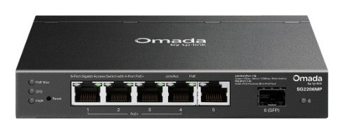 TP-Link Omada SG2206MP network switch L2 Gigabit Ethernet (10/100/1000) Power over Ethernet (PoE)