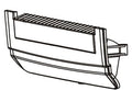 Zebra 105934-030 printer/scanner spare part Front panel