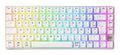 CHERRY XTRFY K33 Compact Wireless keyboard Gaming USB + RF Wireless + Bluetooth AZERTY French White