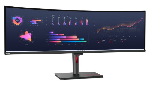 Lenovo ThinkVision P49w-30 computer monitor 124.5 cm (49") 5120 x 1440 pixels DQHD LED Black
