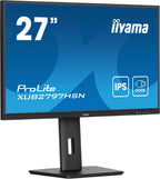 iiyama ProLite 27" IPS technology panel with USB-C dock and RJ45 (LAN)