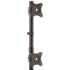 StarTech.com Desk-Mount Dual Monitor Mount, Vertical, Steel - For up to two 27" or 34" Ultrawide (22lb/10kg) VESA Mount Displays