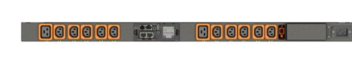 Vertiv MUR5MGM0-12P027-2C20A9A00-S power distribution unit (PDU) 12 AC outlet(s) Black