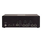 StarTech.com Secure 2-Port KVM Switch, DisplayPort, 4K 30Hz, NIAP 4.0 Desktop KVM, Metal Housing, Made in the USA