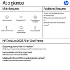 HP DeskJet 2922 Wireless All-in-One Color Printer