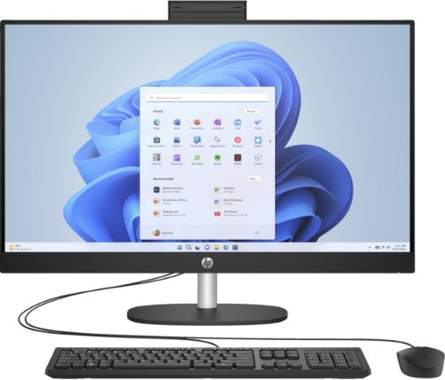 HP 27-cr0038na AMD Ryzen™ 5 7520U 68.6 cm (27") 1920 x 1080 pixels All-in-One PC 16 GB LPDDR5-SDRAM 1 TB SSD Windows 11 Home Wi-Fi 6 (802.11ax) Black