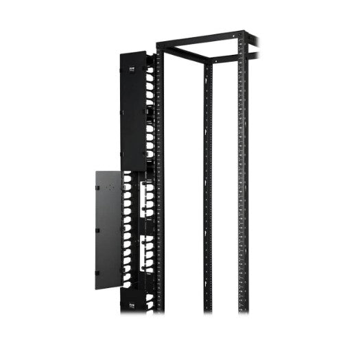 Tripp Lite SRCABLEVRT6 SmartRack 6-in. (15.24 cm) Wide High Capacity Vertical Cable Manager - Double finger duct with cover