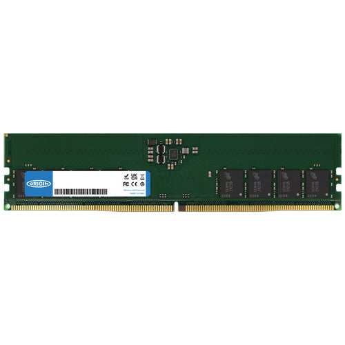 Origin Storage 16GB DDR5 5600MHz UDIMM 1Rx8 ECC 1.1V memory module