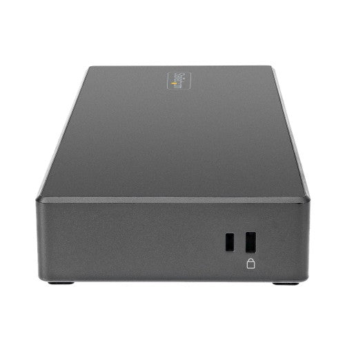 StarTech.com USB C Dock - Triple 4K Monitor USB Type-C Docking Station - 100W Power Delivery - DP 1.4 Alt Mode & DSC, 2x DisplayPort 1.4/HDMI 2.0 - 6xUSB (2x 10Gbps), SD - Windows/Chrome