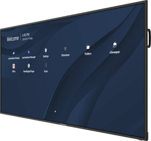 Viewsonic CDE105UW interactive whiteboard 2.67 m (105") 5120 x 2160 pixels Black