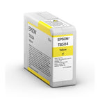 Epson C13T850400/T8504 Ink cartridge yellow 80ml for Epson SC-P 800