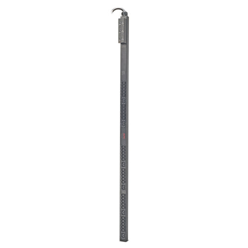 APC NetShelter Basic Rack PDU, Zero U, 12.5kW, 208V, 30 C13 and 6 C19 outlet, 3ft input Cord