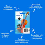 Epson C13T16N14010/250 Ink cartridge black, 240 pages 5,3ml for Epson Expression Photo XP-980