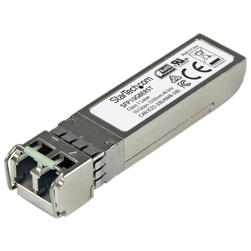 StarTech.com MSA Uncoded SFP+ Module - 10GBASE-ER - 10GbE Single Mode Fiber (SMF) Optic Transceiver - 10GE Gigabit Ethernet SFP+ - LC 40km - 1550nm - DDM