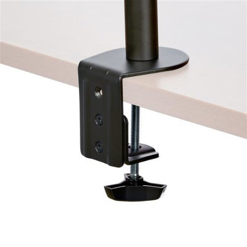 StarTech.com Desk Mount Dual Monitor Arm - Desk Clamp / Grommet VESA Monitor Mount for up to 32" (17.6lb/8kg) Displays - Ergonomic Articulating Monitor Arm - Height Adjustable/Tilt/Swivel/Rotating