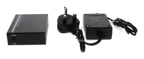 AddOn Networks ADD-GMC-LX-LC-UK network media converter 1000 Mbit/s 1310 nm Single-mode Black