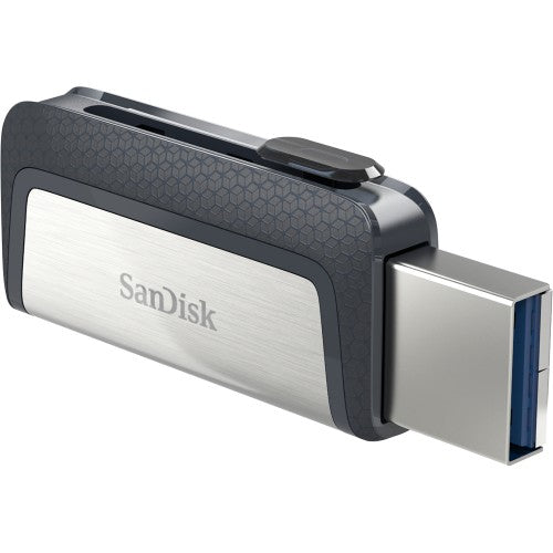 SanDisk Ultra Dual Drive USB Type-C USB flash drive 32 GB USB Type-A / USB Type-C 3.2 Gen 1 (3.1 Gen 1) Black, Silver