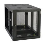 Tripp Lite SRW12UHD SmartRack 12U Heavy-Duty Low-Profile Server-Depth Side-Mount Wall-Mount Small Rack Enclosure