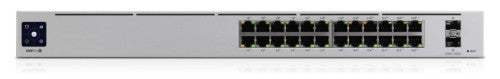 Ubiquiti UniFi Pro 24-Port PoE Managed L2/L3 Gigabit Ethernet (10/100/1000) Power over Ethernet (PoE) 1U Silver
