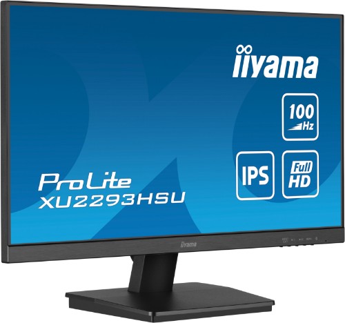 iiyama ProLite 21.5” IPS Full HD monitor with USB-Hub, 1ms MPRT and 100Hz refresh rate