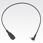 Motorola 25-124387-02R audio cable 2.5mm Black
