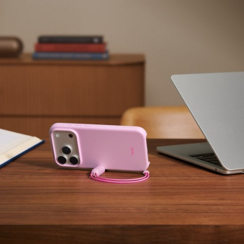 Apple Beats iPhone 17 Pro Kickstand Case with MagSafe and Camera Control - Pebble Pink