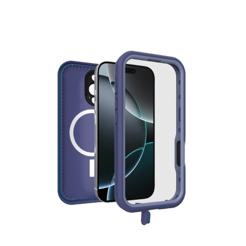 OtterBox Frē Series for MagSafe for Apple iPhone 16 Pro, Denver Dusk Purple