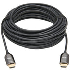 Tripp Lite P568F-20M-8K6 8K HDMI Plenum-Rated Fiber Active Optical Cable (AOC) - 8K UHD @ 60 Hz, HDR, M/M, Black, 20 m (65 ft.)