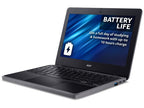 Acer Chromebook NX.KD8EK.002 laptop Intel® N N100 29.5 cm (11.6") HD 4 GB LPDDR5-SDRAM 64 GB eMMC Wi-Fi 6E (802.11ax) ChromeOS Black