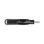 Adesso SCR-200 smart card reader Indoor USB USB 2.0 Black