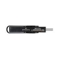 Adesso SCR-200 smart card reader Indoor USB USB 2.0 Black