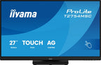 iiyama ProLite T2754MSC-B2AG computer monitor 68.6 cm (27") 1920 x 1080 pixels Full HD LED Touchscreen Multi-user Black