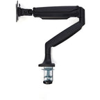 StarTech.com Desk Mount Monitor Arm - Heavy Duty Ergonomic VESA Monitor Arm - Single 32" (19.8lb/9kg) Display - Full Motion, Height Adjustable, Articulating - Aluminum - C-Clamp/Grommet- Black