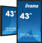 iiyama 43" All-in-One PCAP Interactive Display inspired by technology and designed for creative spaces and sharing