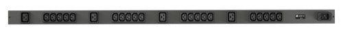 Vertiv Geist rPDU, basic, 0U, input C20 230V 16A, outputs (20)C13 | (4)C19 power distribution unit (PDU) 24 AC outlet(s) Black