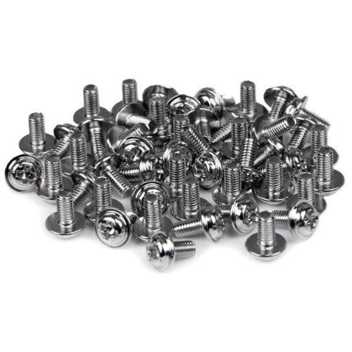 StarTech.com PC Mounting Computer Screws M3 x 1/4in Long Standoff - 50 Pack - TAA