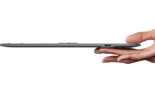 DEQSTER Slim PRO Keyboard for iPad Pro 12.9" (4th/5th/6th Gen.), QWERTY Layout