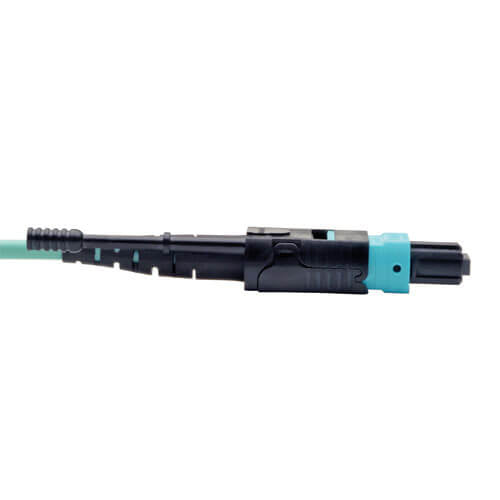 Eaton N844-05M-8LC-PT InfiniBand/fibre optic cable 5 m MPO/MTP LC OFNP Aqua colour, Black