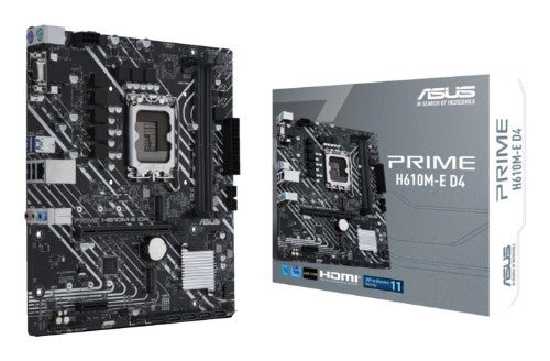 ASUS PRIME H610M-E D4 Intel H610 LGA 1700 micro ATX