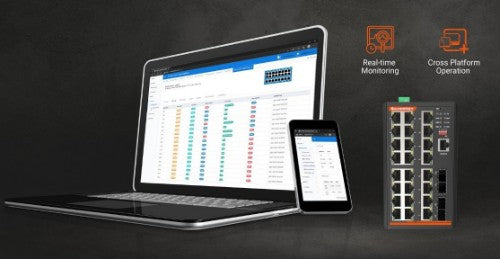 SilverNet SIL 731216MP network switch Managed L2+ Gigabit Ethernet (10/100/1000) Power over Ethernet (PoE)