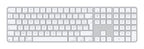 Apple Magic keyboard Universal USB + Bluetooth AZERTY French White