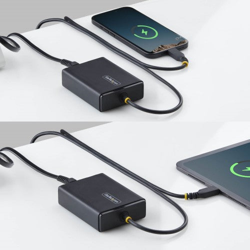 StarTech.com 100W USB-C Laptop Charger with 1.5m Tethered USB-C Cable, Power Adapter Brick for Dell, XPS, HP ProBook, MacBook Pro, Microsoft Surface Pro