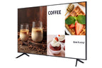 Samsung BE43C-H Digital signage flat panel 109.2 cm (43") LED Wi-Fi 4K Ultra HD Black Built-in processor Tizen 16/7