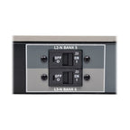 Tripp Lite PDU3XMV6G32 3-Phase Local Metered PDU, 23kW, 42 208-240V outlets (36 C13, 6 C19), IEC309 32A Red (3P+N+E) 360-415V Input, 0u vertical, TAA