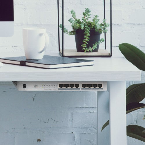 Zyxel GS1008HP Unmanaged Gigabit Ethernet (10/100/1000) Power over Ethernet (PoE) Silver