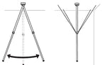 Axis T91B50 Telescopic Ceiling Mount