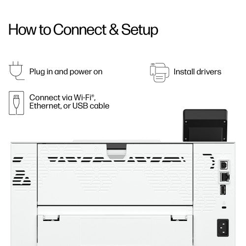 HP LaserJet Pro 4007dn Black and white Printer, Ethernet Only
