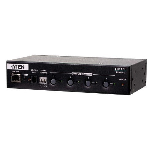 ATEN PE4104G power distribution unit (PDU) 4 AC outlet(s) 1U Black