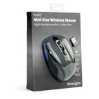 Kensington Pro Fit Mid-Size Wireless Mouse - Graphite Grey