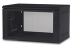 APC NetShelter WX AR106, 6U/HE, 19inch patch cabinet, Wall mounting, Unassembled, 400MM deep